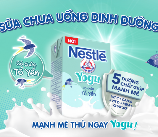 Nestlé Việt Nam ra mắt loạt sản phẩm dinh dưỡng Sữa chua uống dinh dưỡng Nestlé YOGU