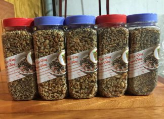 Muối vừng lạc: Món ăn từ ký ức