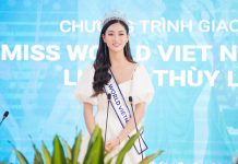 Về trường Ngoại thương, Hoa hậu Lương Thùy Linh bẽn lẽn “ Em sợ thất học lắm.”