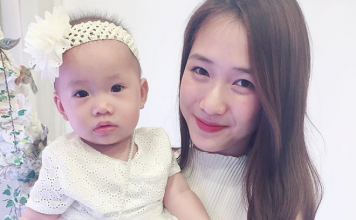 Trâm Anh tự nhận mình là “đẻ thuê cấp cao”, bế con gái trên tay mà ai cũng bảo giống bế phiên bản thu nhỏ của… chồng!