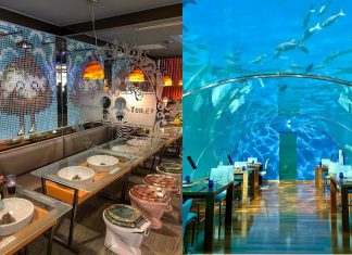Nhà hàng dưới nước và những quán ăn độc lạ khắp thế giới