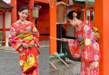Đến Nhật Bản giữa siêu bão Hagibis, Chi Pu vẫn có một loạt ảnh check in sống ảo đẹp ngỡ ngàng thế này, quả là trình độ chuyên nghiệp có khác