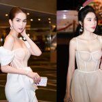 Thả dáng trên đất Hàn, Ngọc Trinh chọn đầm phô diễn body triệt để nhưng lại dễ gây hiểu lầm hệt như Thuỷ Tiên đợt trước