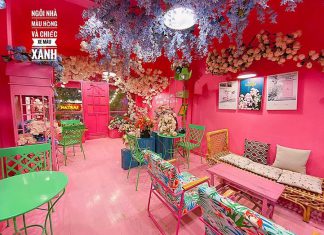 4 quán cà phê trang trí rực rỡ đón Tết tại TP.HCM
