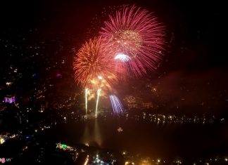 6 điểm bắn pháo hoa tầm cao ở Hà Nội trong đêm giao thừa