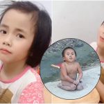 Hình ảnh mới nhất của em bé Mường Lát: Đã rất lớn và xinh xắn, chẳng thể nhận ra cô bé liệt 2 chân ngồi bên suối ngày nào