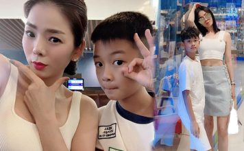 Con trai Lệ Quyên gây xôn xao vì chiều cao bất ngờ so với mẹ dù mới 9 tuổi, lại còn điển trai chuẩn soái ca tương lai thế này