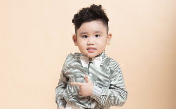 Mẫu nhí Lê Quốc Anh khoe vẻ đáng yêu trọng loạt ảnh mới