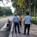 Ra công viên tập thể dục ngày đầu TP.HCM giãn cách, ba người bị phạt nặng