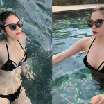 Hoa hậu Kỳ Duyên diện bikini khoe thân hình nóng bỏng hậu giảm cân